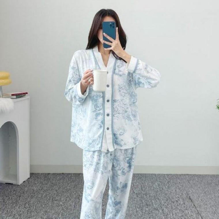 잠옷세트 수유용 패드내장 임산부 한복 마마