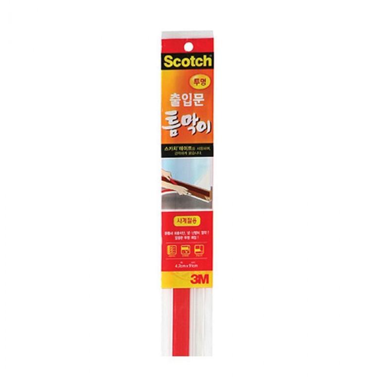 틈막이 (42mmx91cm) 투명 2118 스카치 3M 출입문