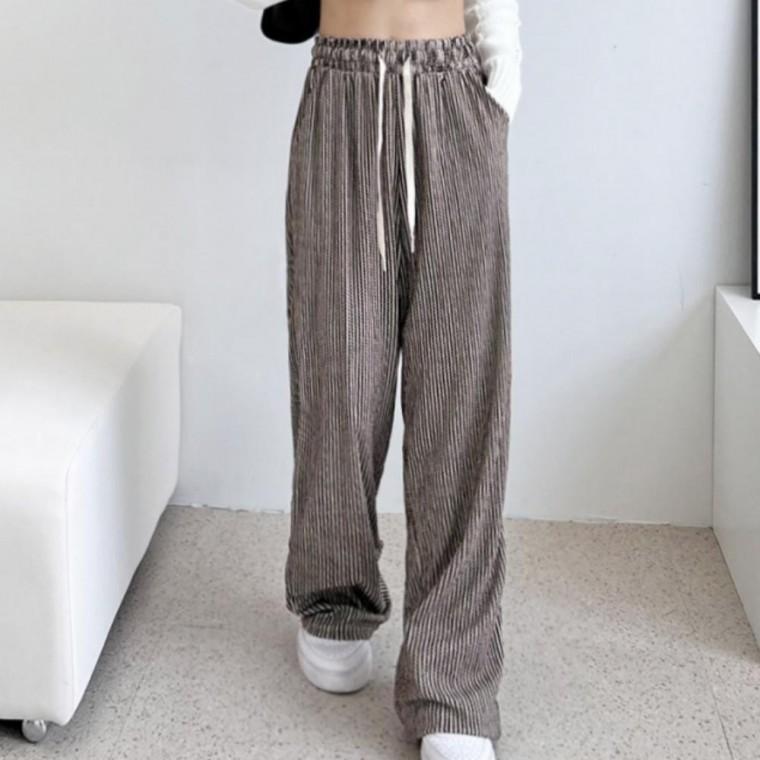 밴딩 팬츠 여자 패턴