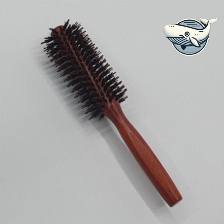 드라이 롤빗 우드스틱 헤어브러쉬 미용실