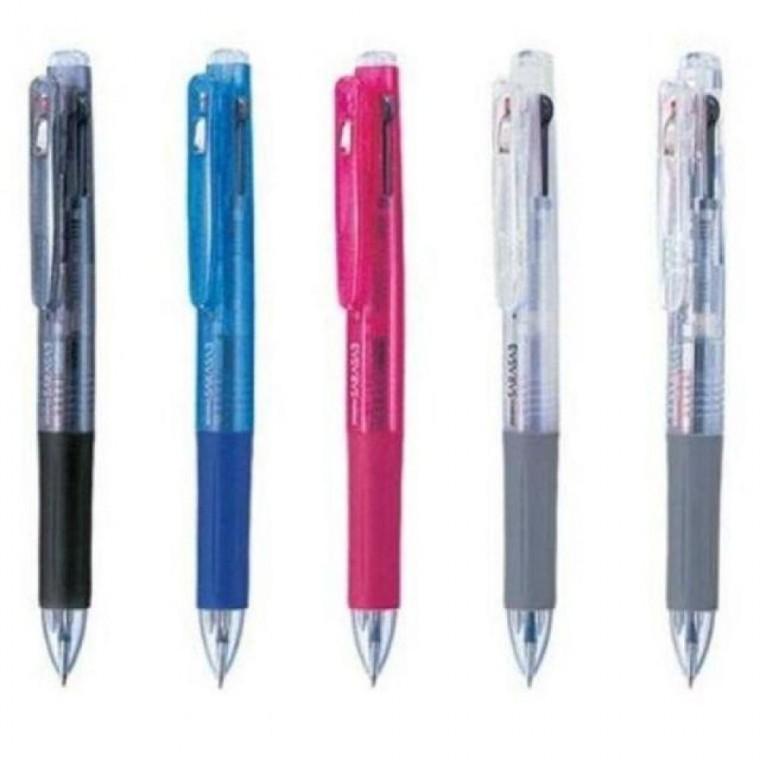 J3J2 0.5mm 사라사3 3색 중성 볼펜