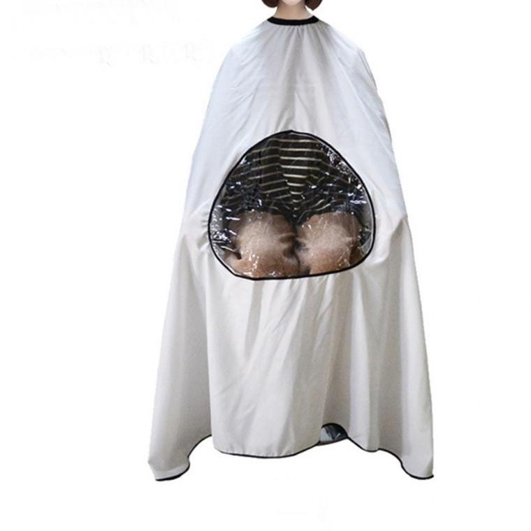 미용실 바버샵 헤어 커트보 핸드폰보기 투명창
