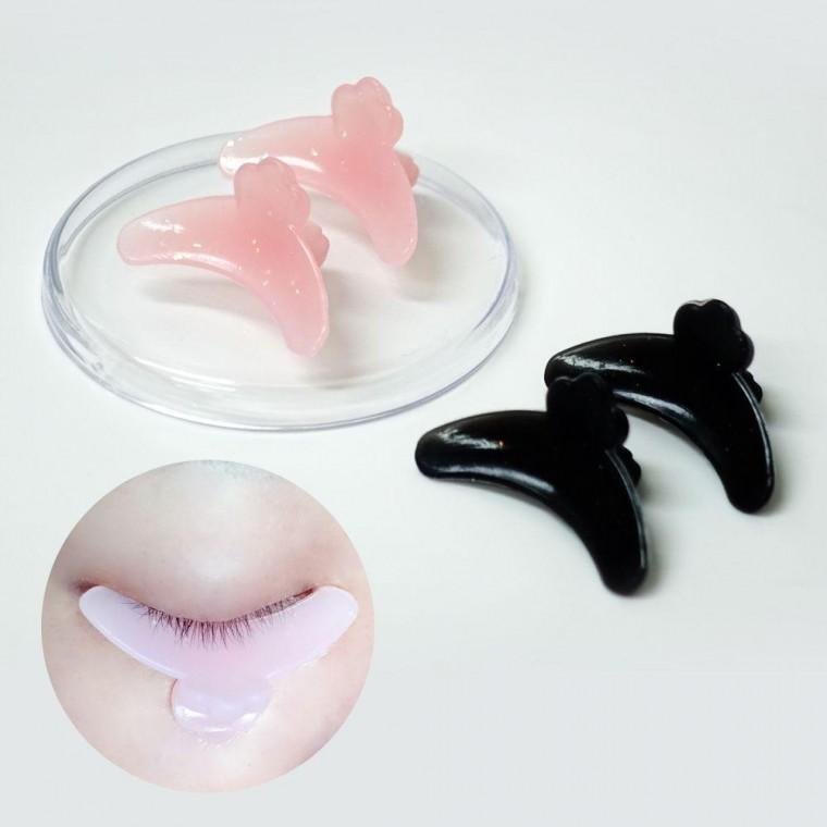 속눈썹 펌 리본 복구롯드 블랙 핑크