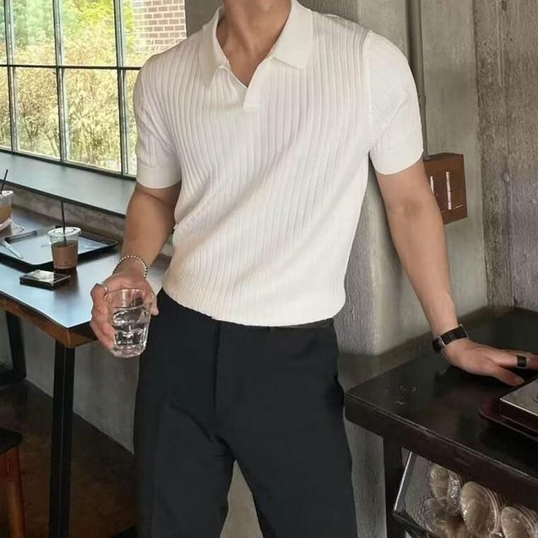 베이직 캐주얼룩 남성 남자반팔티셔츠 남성캐주얼티 반팔티셔츠 남성반팔티