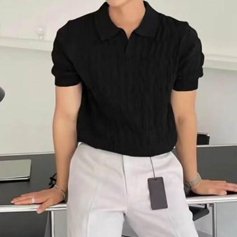 남성반팔티 남성캐주얼티 캐주얼룩 남자티셔츠 오피스룩 남성 반팔 티셔츠