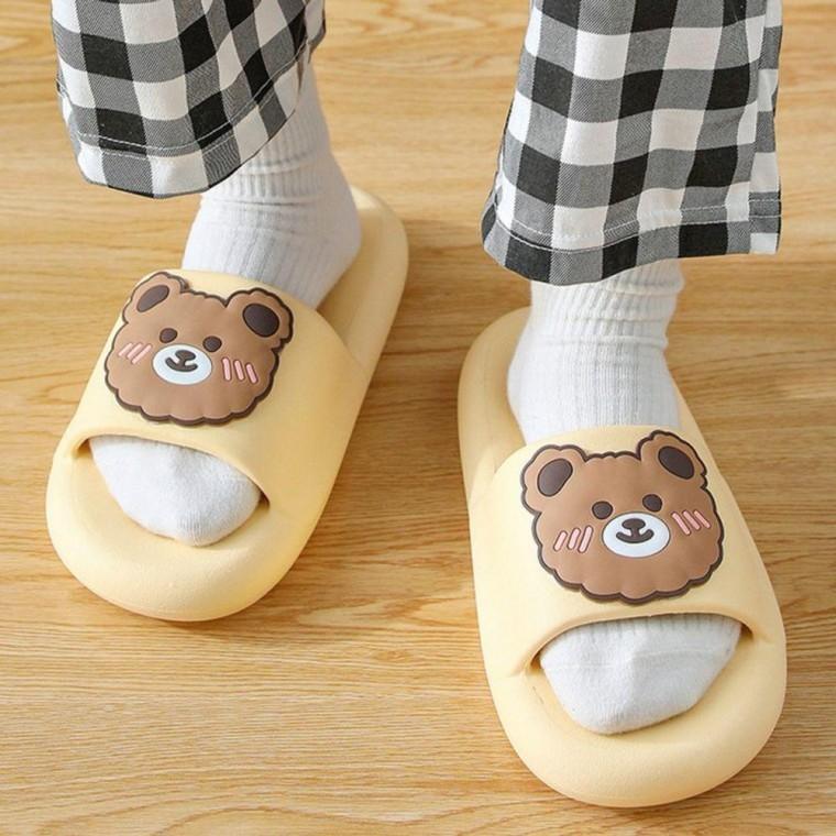 야외 슬리퍼 푹신한 캐릭터 발바닥 거실 실내화 편한