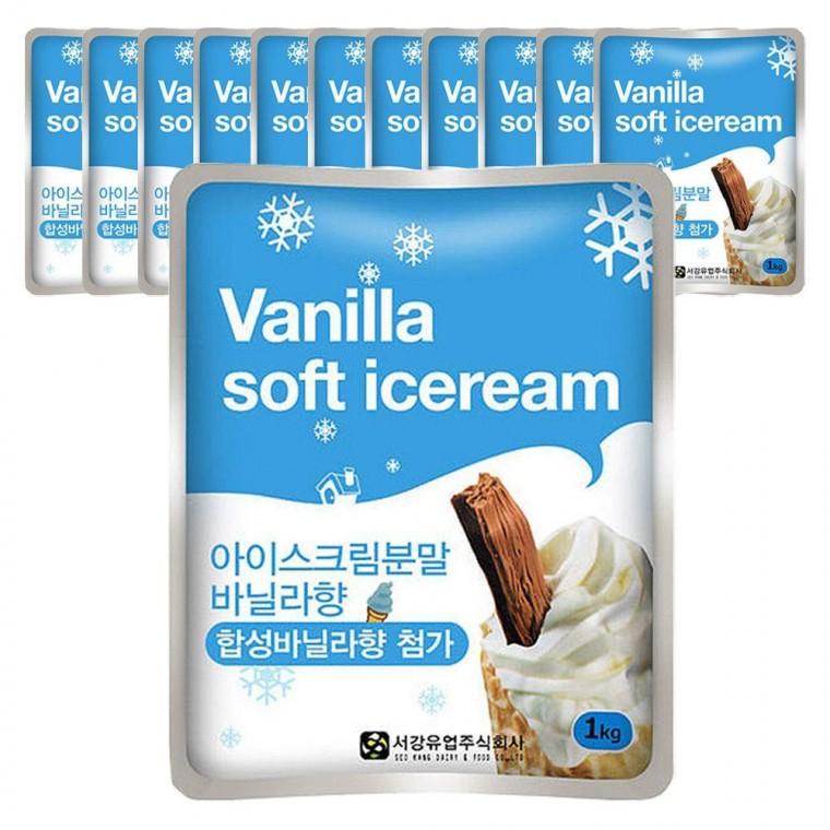 아이스크림 파우더 분말 바닐라향 1kgx12개입
