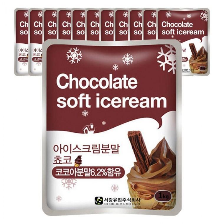 아이스크림 파우더 분말 초코 1kgx12개입