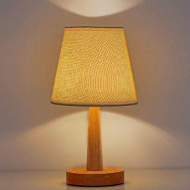 LED 테이블 베드 스탠드 밝기조절 침실 웜앤우드 램프