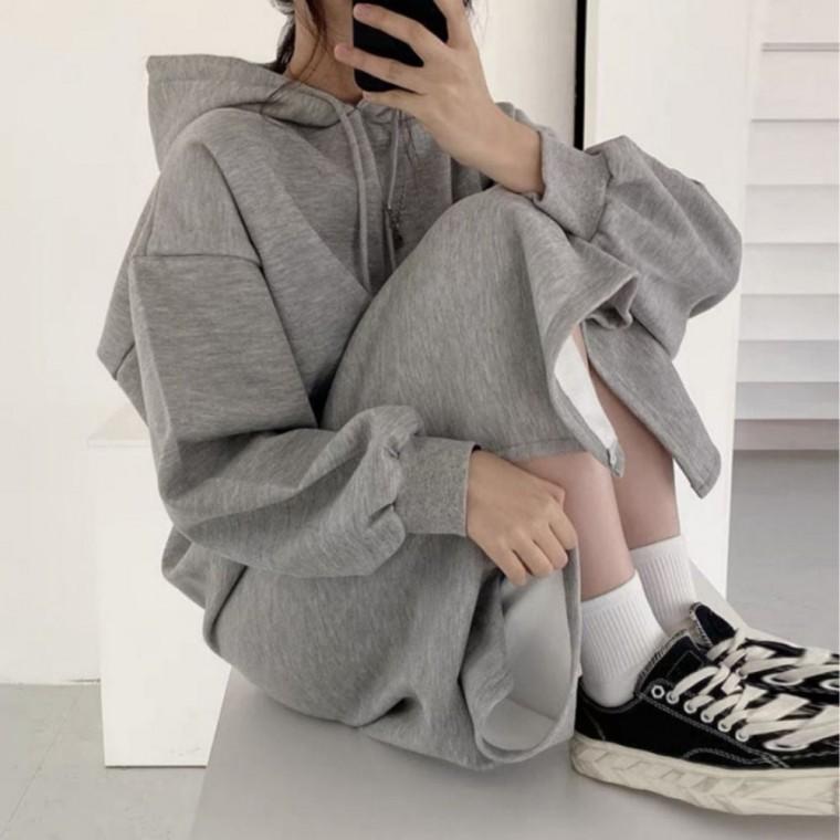 여자 무지 면원피스 캐주얼 기모 겨울 롱원피스 캐주얼원피스 귀여운