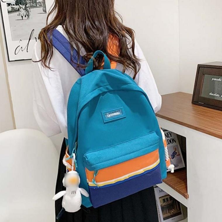 남자 여성캐주얼백팩 중학생 여학생백팩 캐주얼 고등학생백팩 데일리 학교