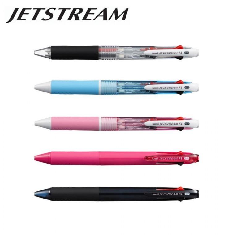4색 0.7mm 제트스트림 유니 1개입 SxE4-500-07