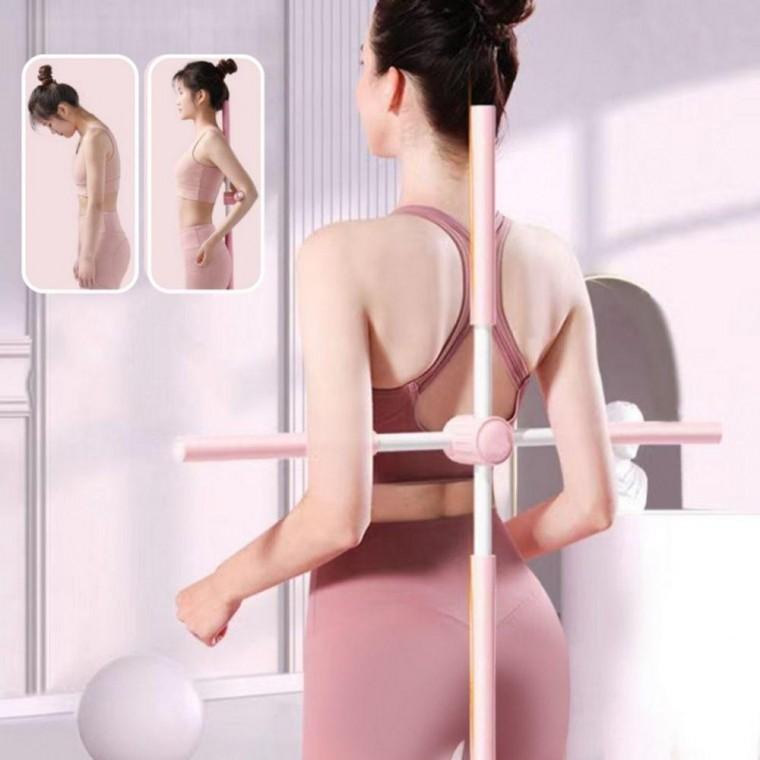 스트레칭봉 기구 스틱 요가봉 십자 스트레칭 막대