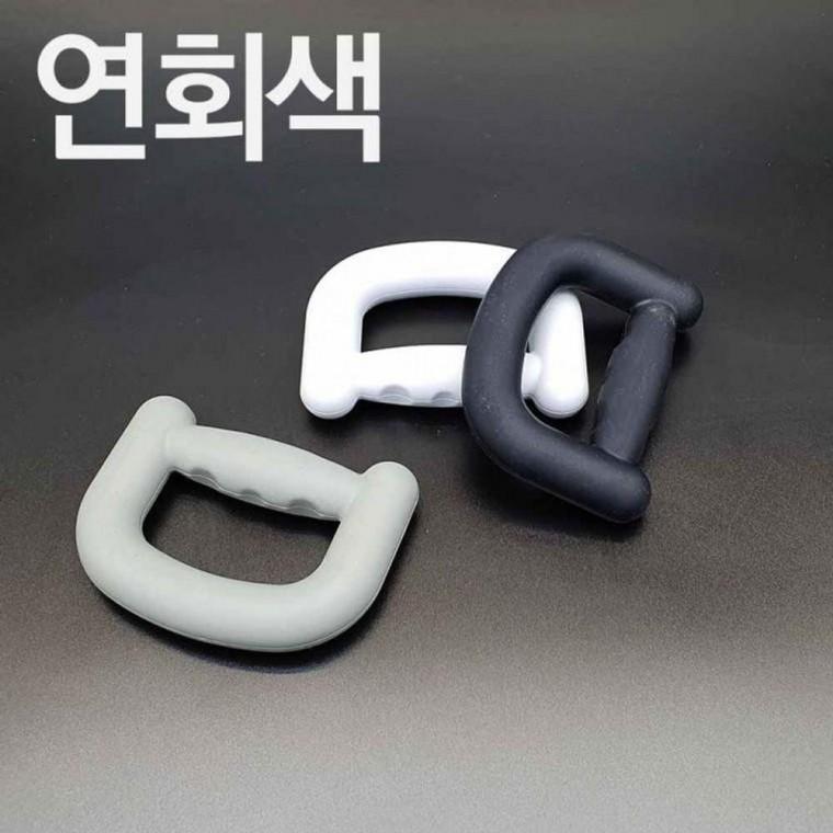 실리콘 악력기 측정 연회색 손운동 전완근 기구 그립
