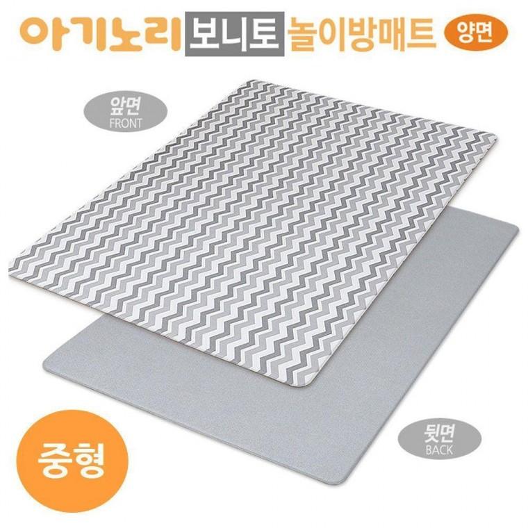 아기노리 놀이방매트 웨이브 보니토 중형 양면