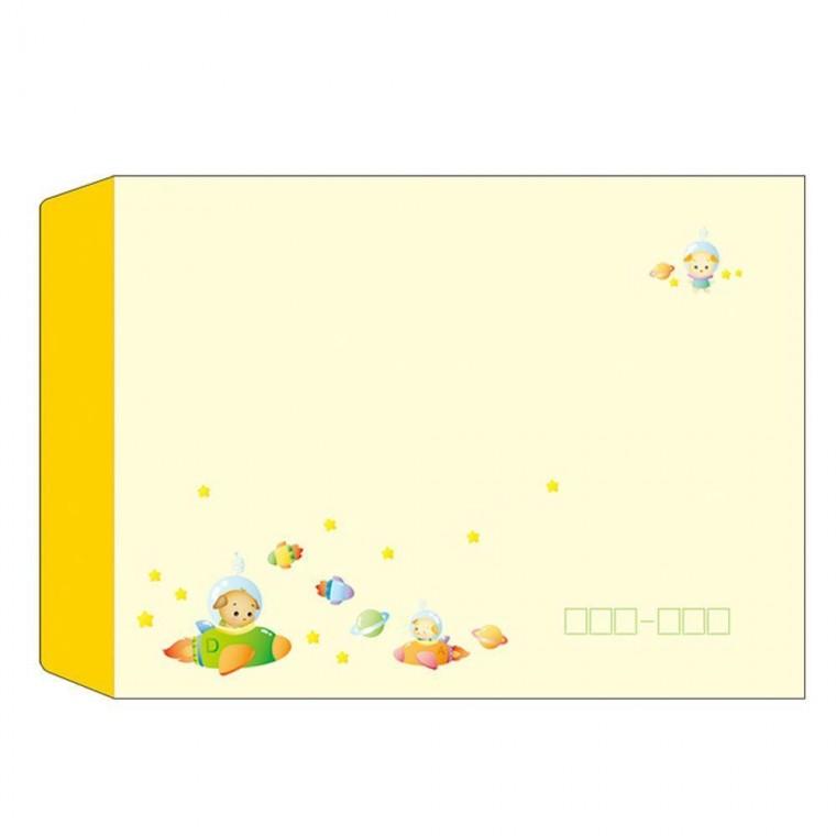 칼라봉투 대 노랑 백상지 NO.374