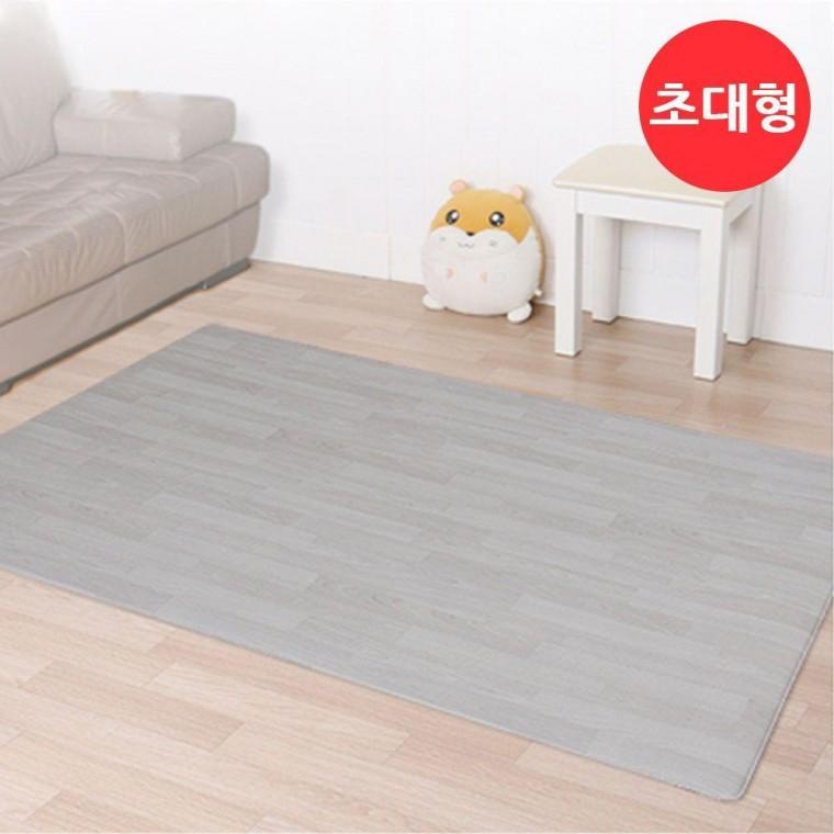 초대형 화이트우드 아기노리 디자인홈매트 단면