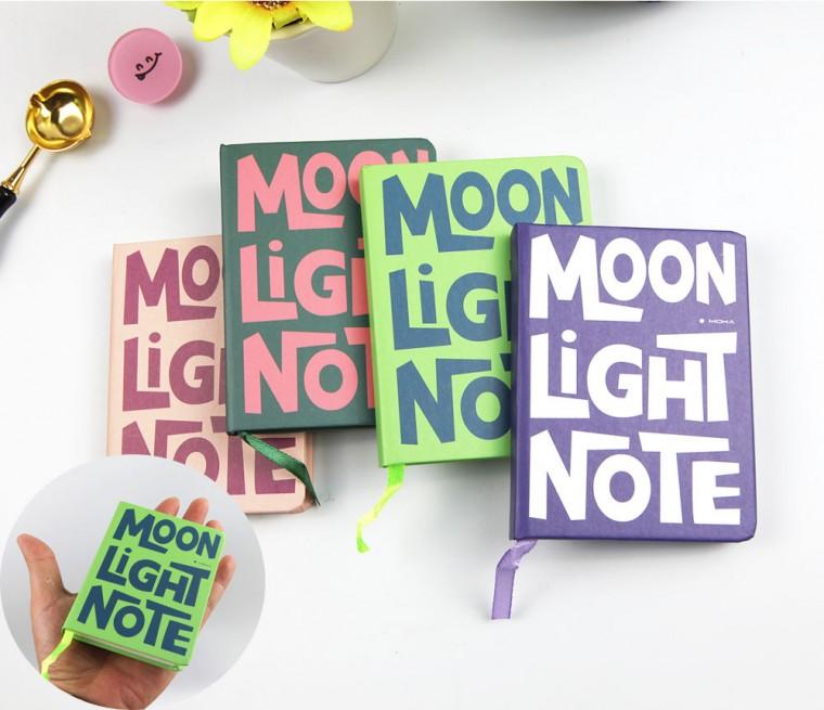sDD Moon Light 미니 수첩 필기 휴대용 노트 수첩 1P