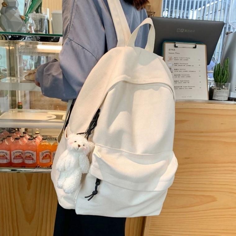 캔버스 백팩 캐주얼백팩 남자 가방 남자캐주얼백팩 3컬러 무지 기본
