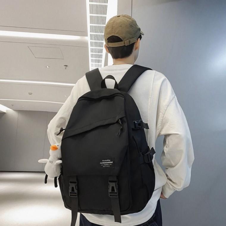 학생 키링 버클 캐주얼백팩 캐주얼 생활방수 가방 백팩 책