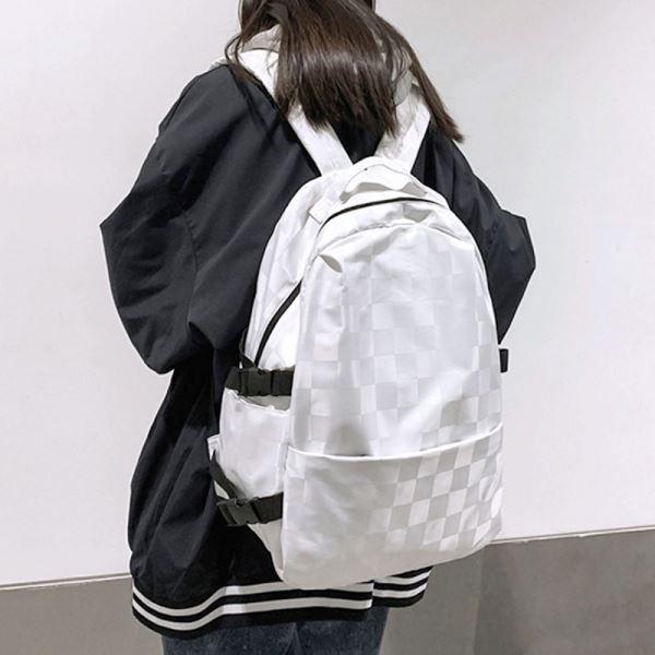 남자백팩 캐주얼백 백팩 스쿨 캐주얼 노트북백 학생가방 체커블 데일리백