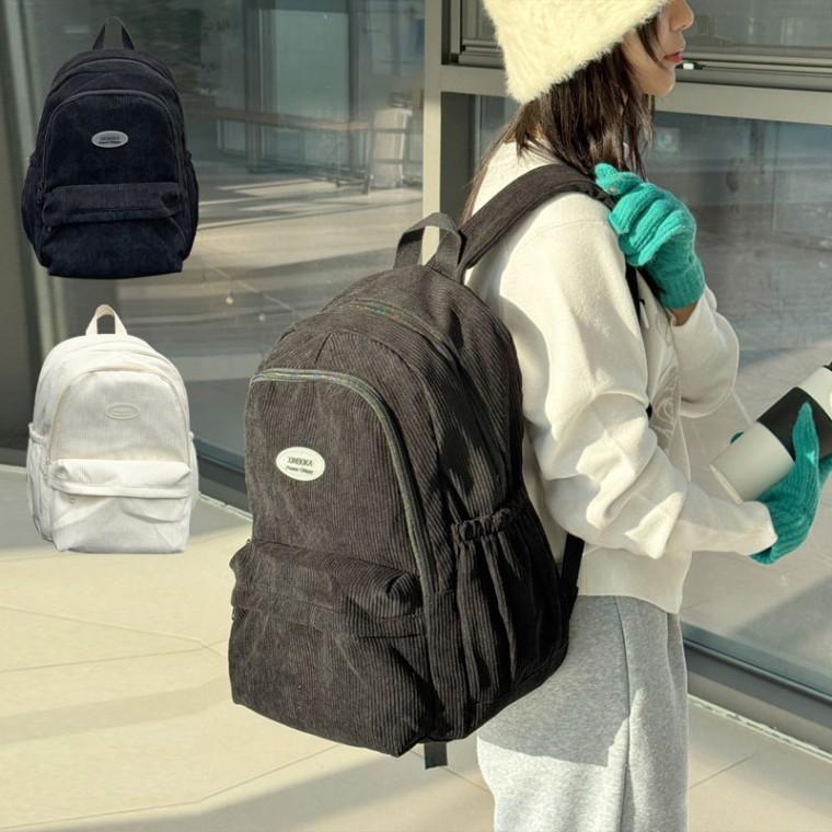 캐주얼 패션 수납 캐주얼백 빈티지 미니 LDGBOP 골덴 학생 데일리