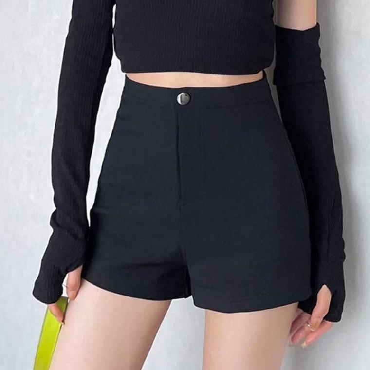 데일리 여성 숏 팬츠 캐주얼 여성 반바지 하객룩 정장 가을 캐주얼반바지 기모숏팬츠