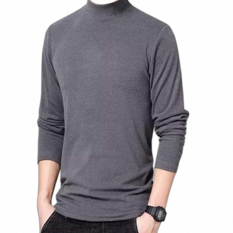남자 폴라 긴팔티 겨울 남자캐주얼티셔츠 남성목티 남성캐쥬얼티셔츠 남성긴팔 남성목폴라 남성기모티셔츠
