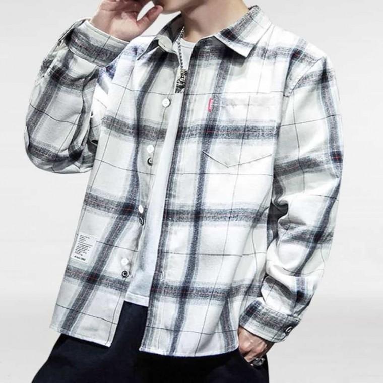 남성 캐주얼 체크 남방 캐쥬얼셔츠 체크무늬셔츠 남성셔츠