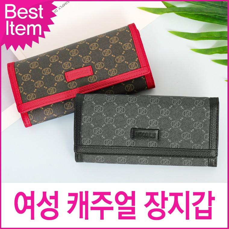 블루캣츠 니꼴레닉 NW-G165A 캐주얼 여성지갑 장지갑 지폐지갑