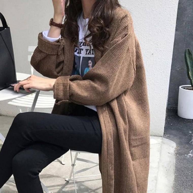 골지가디건 캐주얼자켓 카디건 남방 남방 셔츠 롱 가디건 카디건
