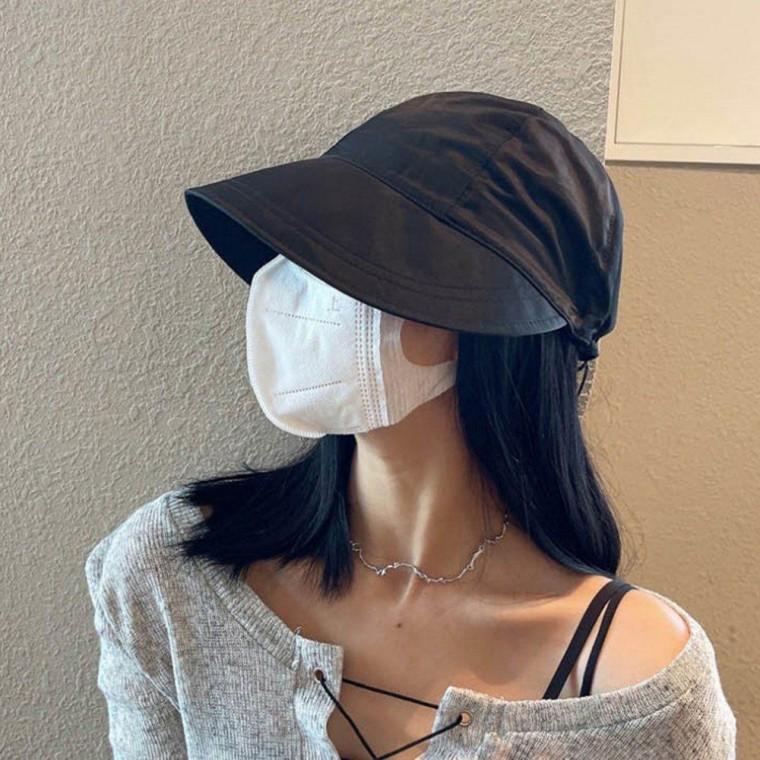 20대 30 여성 외출 나들이 휴양지 캐주얼 캡 모자 여자 남자 무지 낚시 큰모자