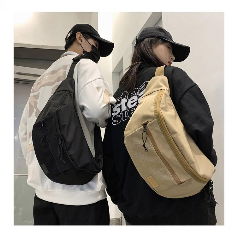 남성 여성 캐주얼 빅사이즈 크로스 슬링백