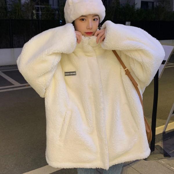 후리스점퍼 뽀글이집업 털자켓 캐주얼룩 LK-HS21