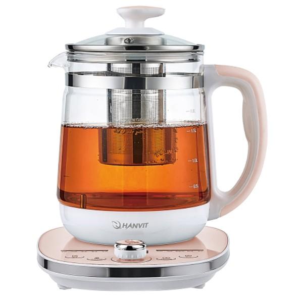 한빛 커피포트 티포트 1.8L 이중안전코팅 HV-5019TPJ