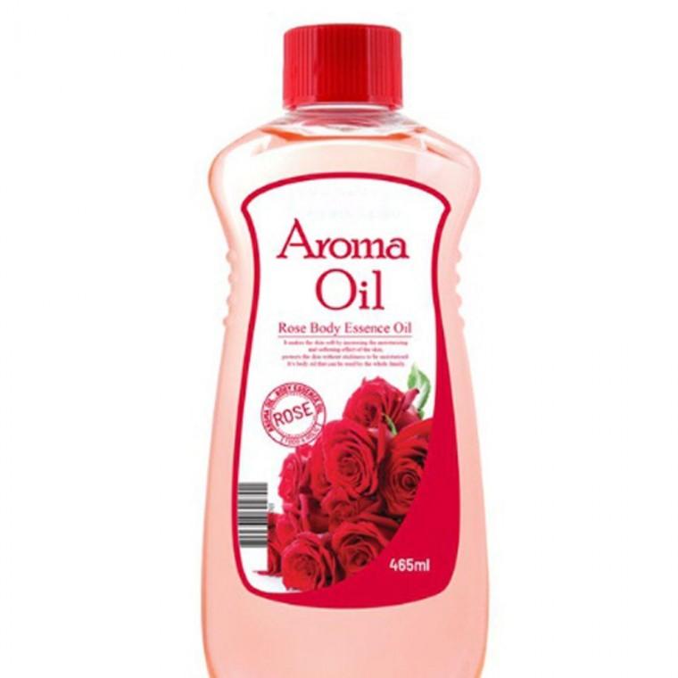 피부 당기는 바디오일 탄력 건조하고 장미 촉촉 465ml