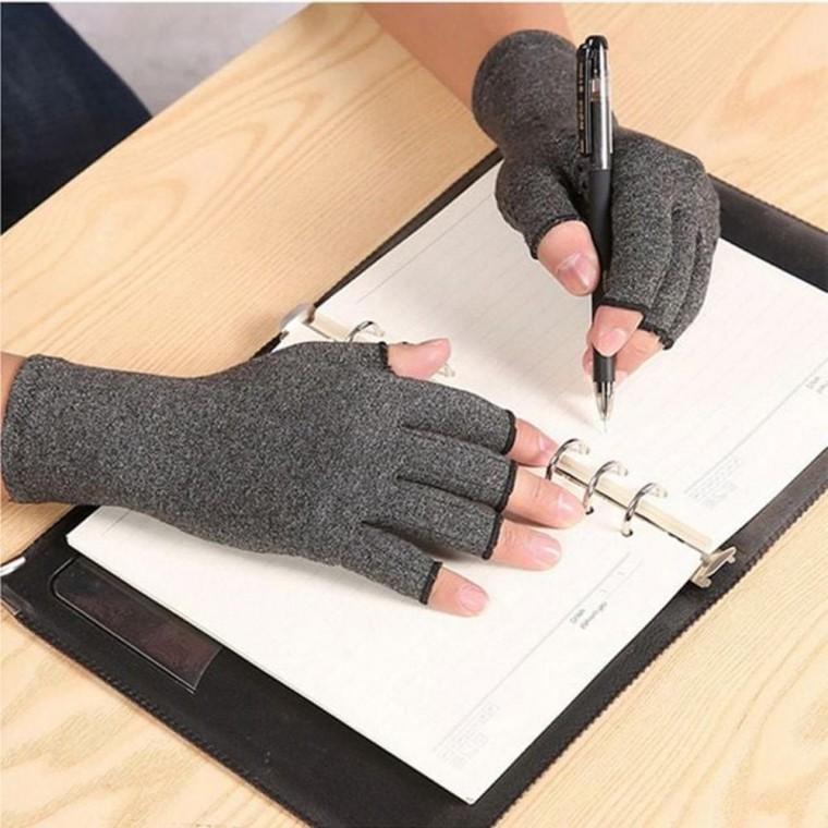 손목 슬림한 글러브 사무용 반장갑 핑거 오픈 압박 운동장갑 작업용장갑