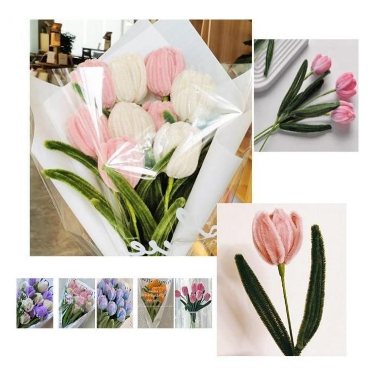 DIY 성인용 수제꽃 취미키트 초보자 선물 꽃다발키트 diy 키트 꽃다발