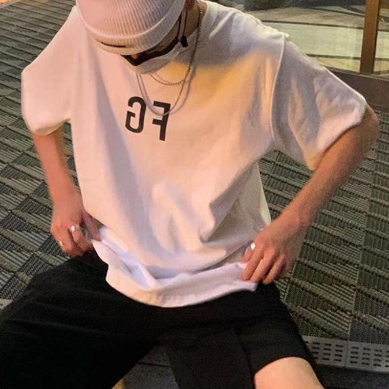 남성 5컬러 박스핏 티셔츠 남자반팔티 박스티 면티 티셔츠 남성 기본 남자