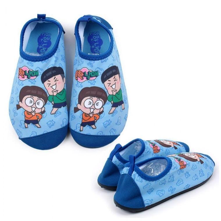 아쿠아슈즈 남아동 수영장신발 물놀이 블루