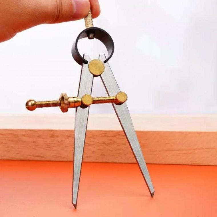 디바이스 가죽공예 원그리기 목공공구 컴퍼스 20cm 가죽 키트 공구