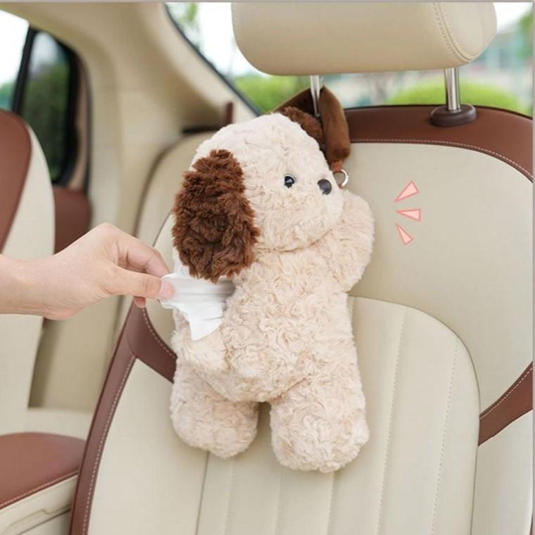 인형 강아지 휴지걸이 휴지케이스 티슈커버 차량용 차량 자동차용품 커버