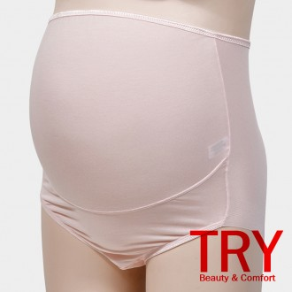 트라이 임산부용 텐셀 복부보호 팬티 빅사이즈 산전 산후 배보호 팬티 엄마속옷