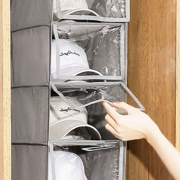 모자보관함 모자 행거용 보관함 수납 정리대