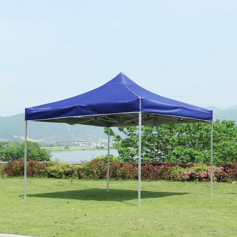 접이식 캐노피 천막(300x300cm) 행사 캠핑 그늘막(블루)