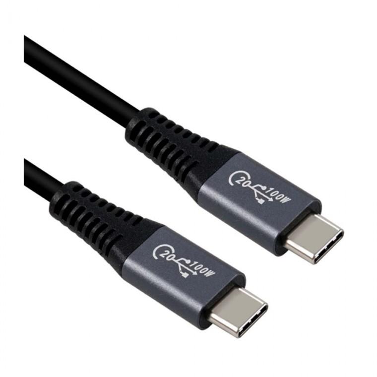 USB 3.2 C타입 스프링 케이블 50-220cm 100W PD 20Gbps 스마트폰 노트북 고속충전 지원