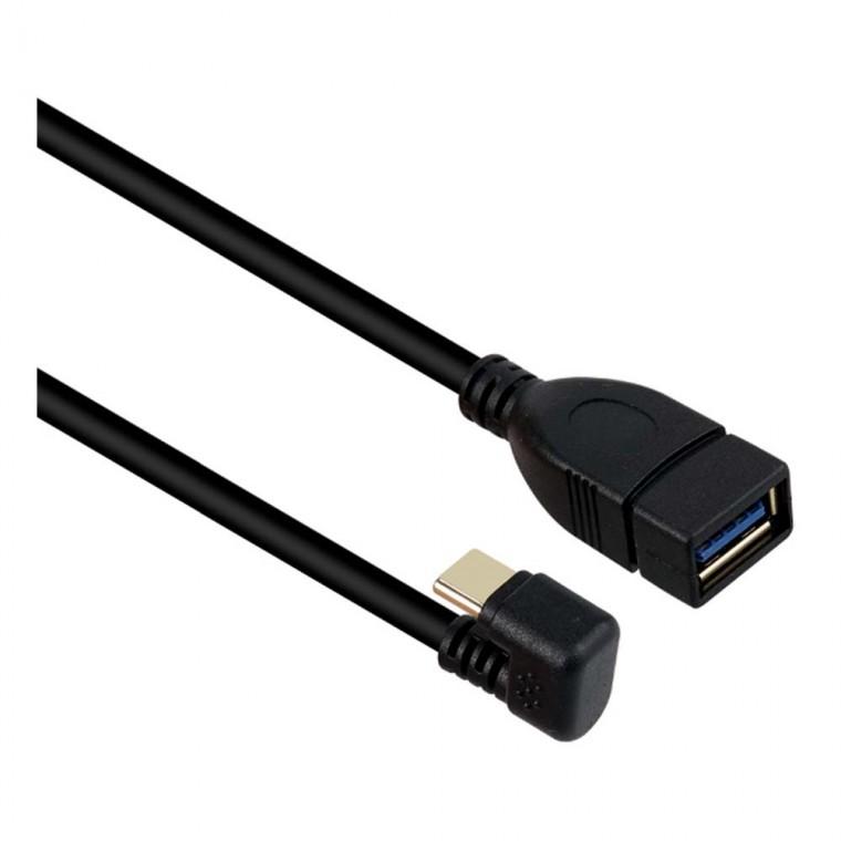 USB C타입 A타입 OTG 젠더 30cm 이미지 비디오 다운로드 스마트폰 태블릿 노트북 데이터 문서 전송