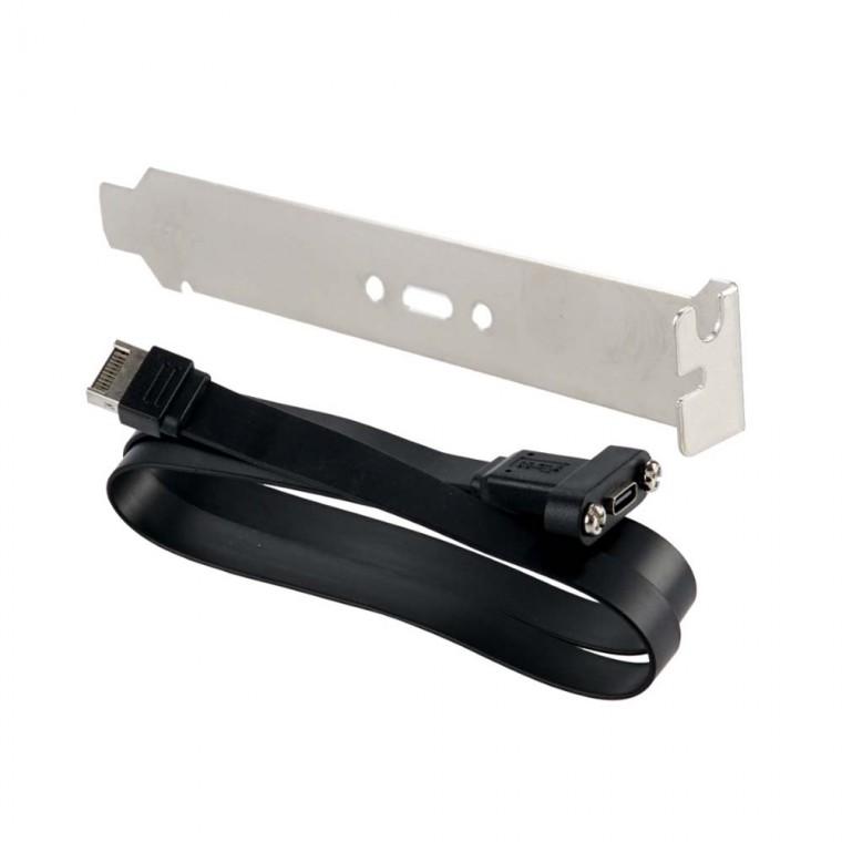 USB C타입 E타입 변환케이블 50cm 마더보드 확장 LP 브라켓