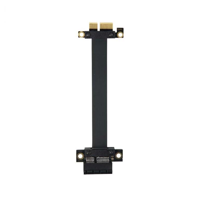 USB PCI Express 꺾임 연장 아답터 1x 확장용카드 시리얼 패러럴 10cm