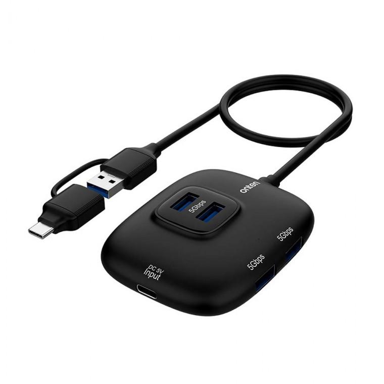 USB 3.0 C타입 A타입 4포트 멀티허브 5Gbps 데이터전송